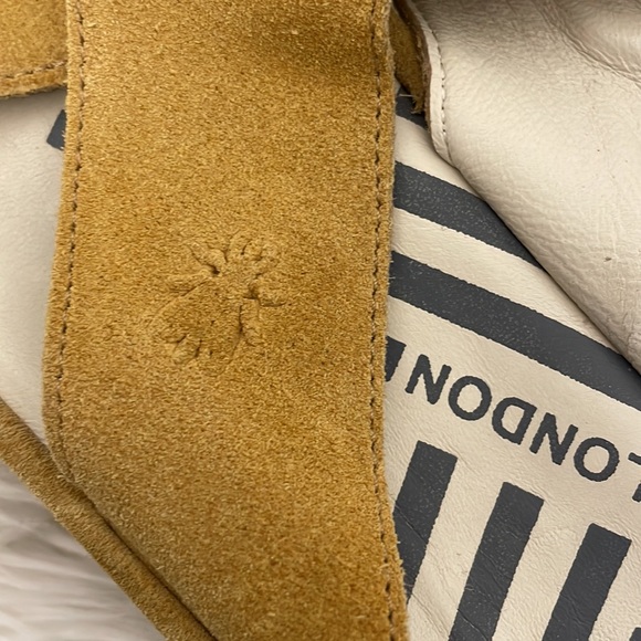 London Fly Criss Cross Suede Sandal Slide - Picture 7 of 7